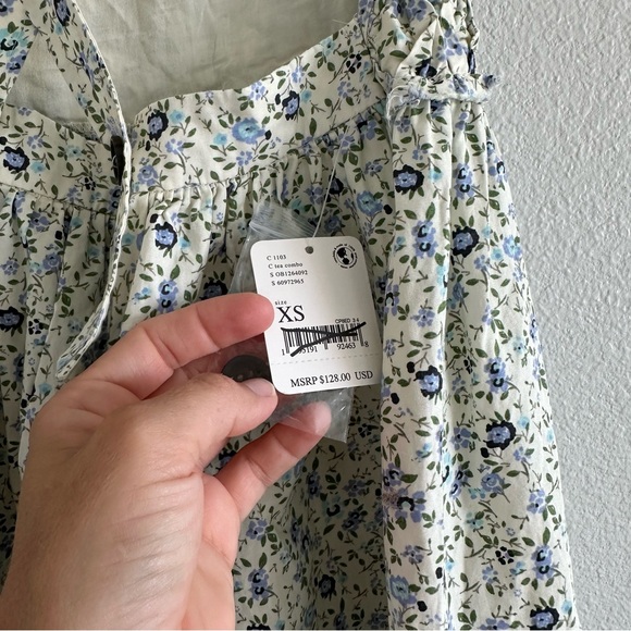 Free People Petunia Mini Dress in Poppy Tea Combo NWT - Picture 5 of 11